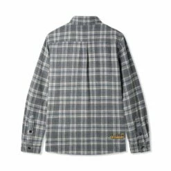 Butter Goods Store -Butter Goods Store CaterpillarFlannelShirtGrey Slate2