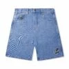 Critter Baggy Denim Shorts, Washed Indigo 2 Critter Baggy Denim Shorts, Washed Indigo -Butter Goods Store CritterwashedindigoShorts1