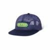Mesh Shallow Snapback Cap, Indigo 1 Mesh Shallow Snapback Cap, Indigo -Butter Goods Store MeshShallowSnapbackNavy1