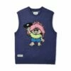 Troll Knit Vest, Navy -Butter Goods Store TrollKnitVestNavy
