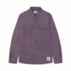 Washed Pocket L/S Shirt, Eggplant -Butter Goods Store WashedPocketLongSleeveShirtEggplant1